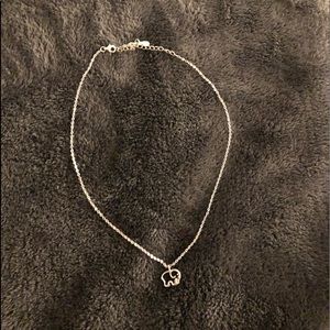 Ivory Ella elephant necklace 16”